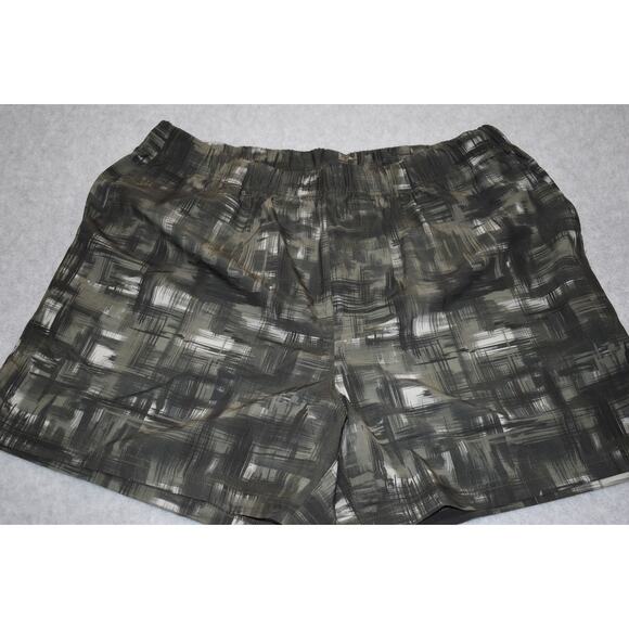 Hylete Shorts Men Size Large High Cut Stretch Gym Workout 5" Inseam Green - Picture 1 of 8